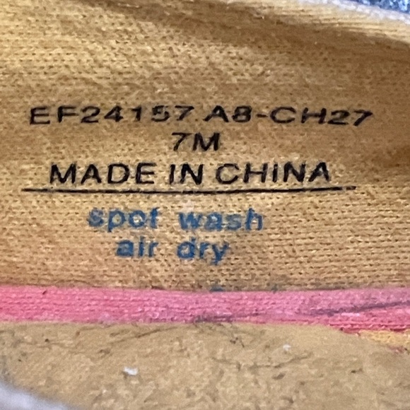 Grasshoppers size 7 women’s Beige Floral Slip-On low heeled shoe / Flats - Picture 3 of 15